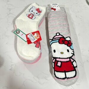 Hello kitty Christmas bundle socks!